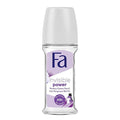 Fa deodorant roll on 50ml invisible power