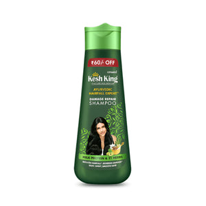 Emami shampoo 340ml kesh king for scalp and hair treatment with herbs hair loss and damage repair
