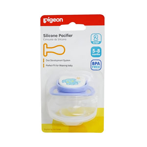 Pigeon baby pacifier silicone elephant for 5 8 months bpa free