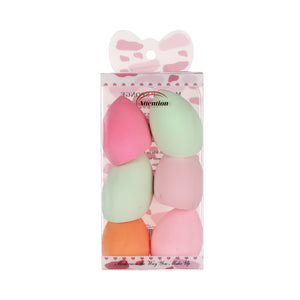 Attention Care Makeup Sponge ATT-020 Set 6 in 1 For Daily Use
