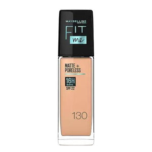 Maybelline foundation fit me matte poreless 130 buff beige