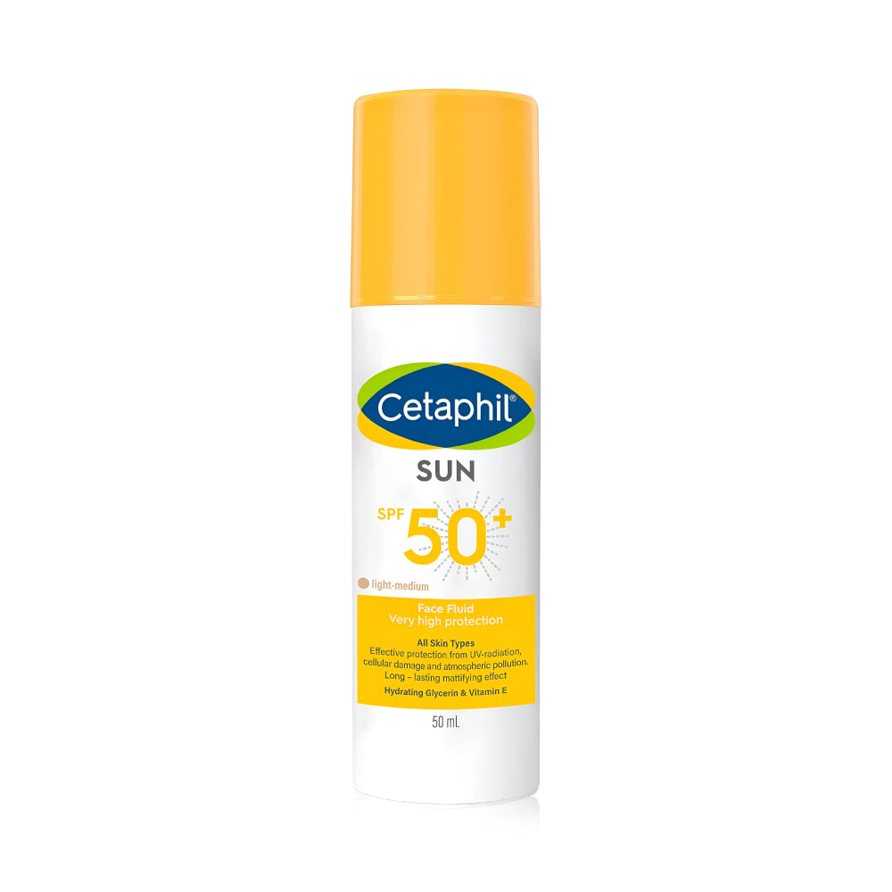 Cetaphil Fluid Sunscreen 50ml Color Free For All Skin Types 50+ v2