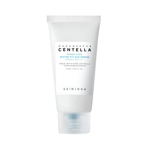 Skin1004 ampoule sunscreen 15ml madagascar centella hyalu cica water fit spf50+
