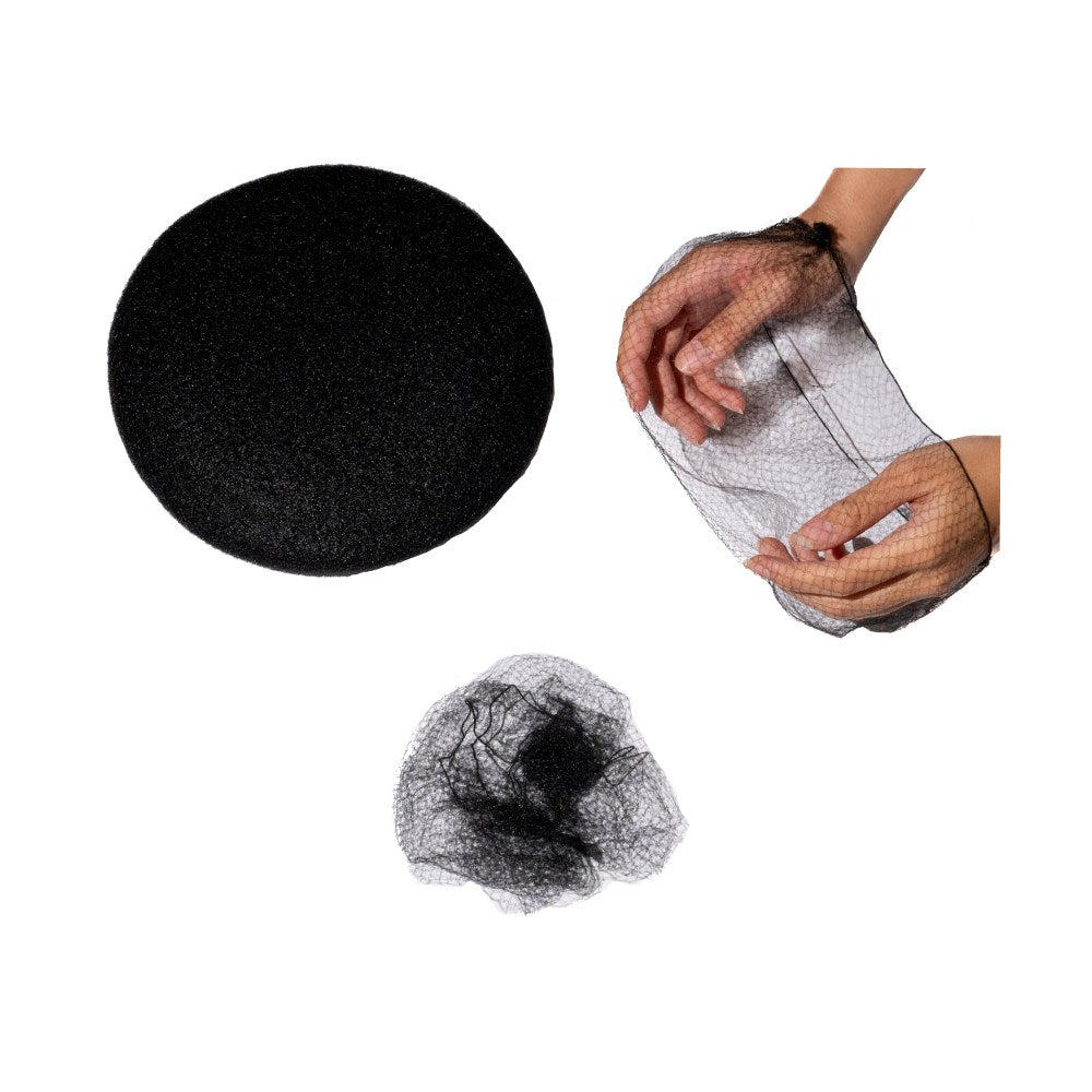 Max Dona Hair Net 144pc Black
