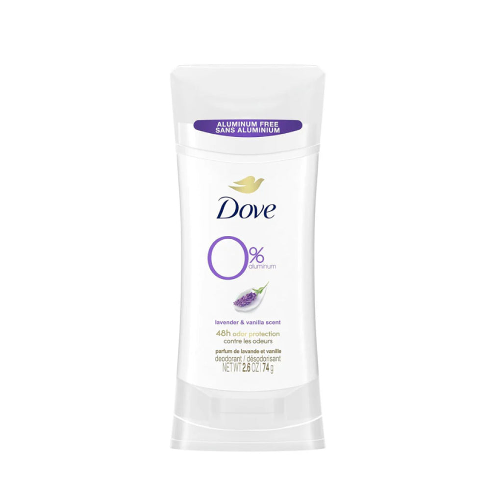 Dove Aluminum-Free Deodorant Stick – Lavender & Vanilla 74g