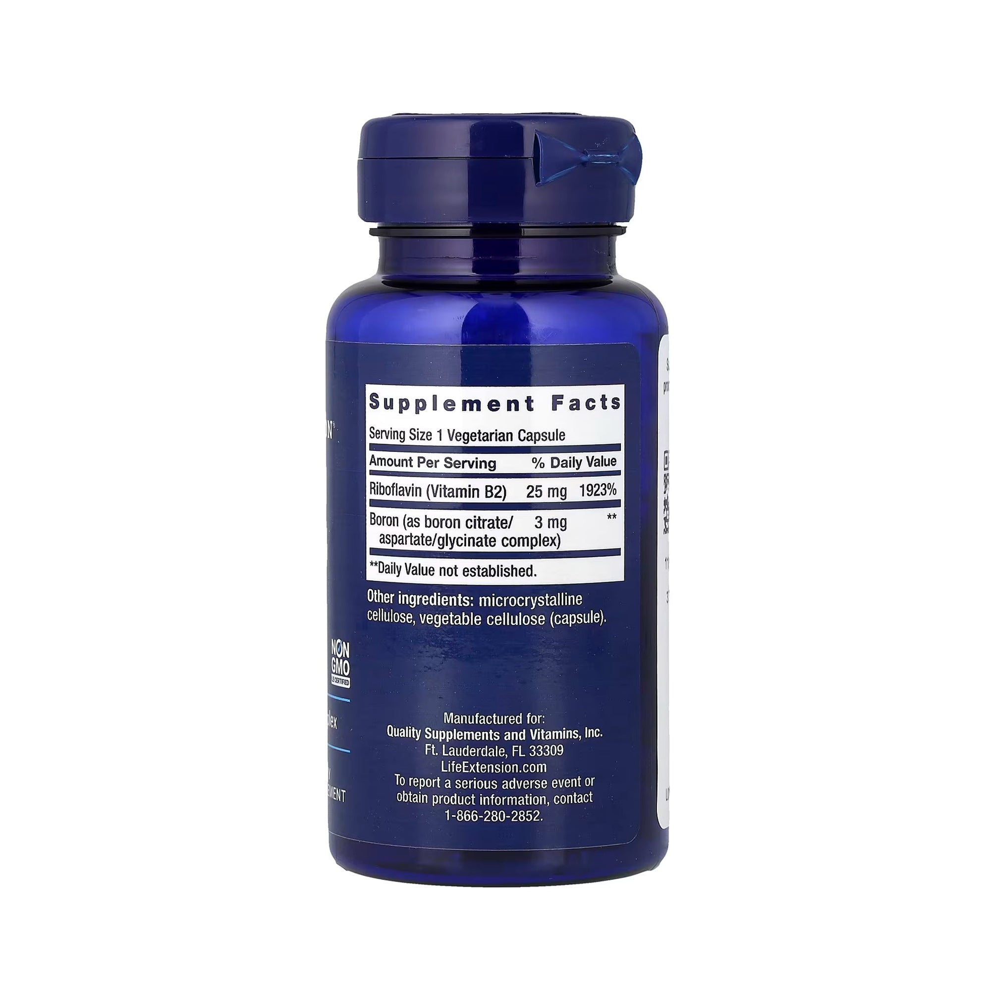 Life Extension Boron 3 mg - 100 Vegetarian Capsules