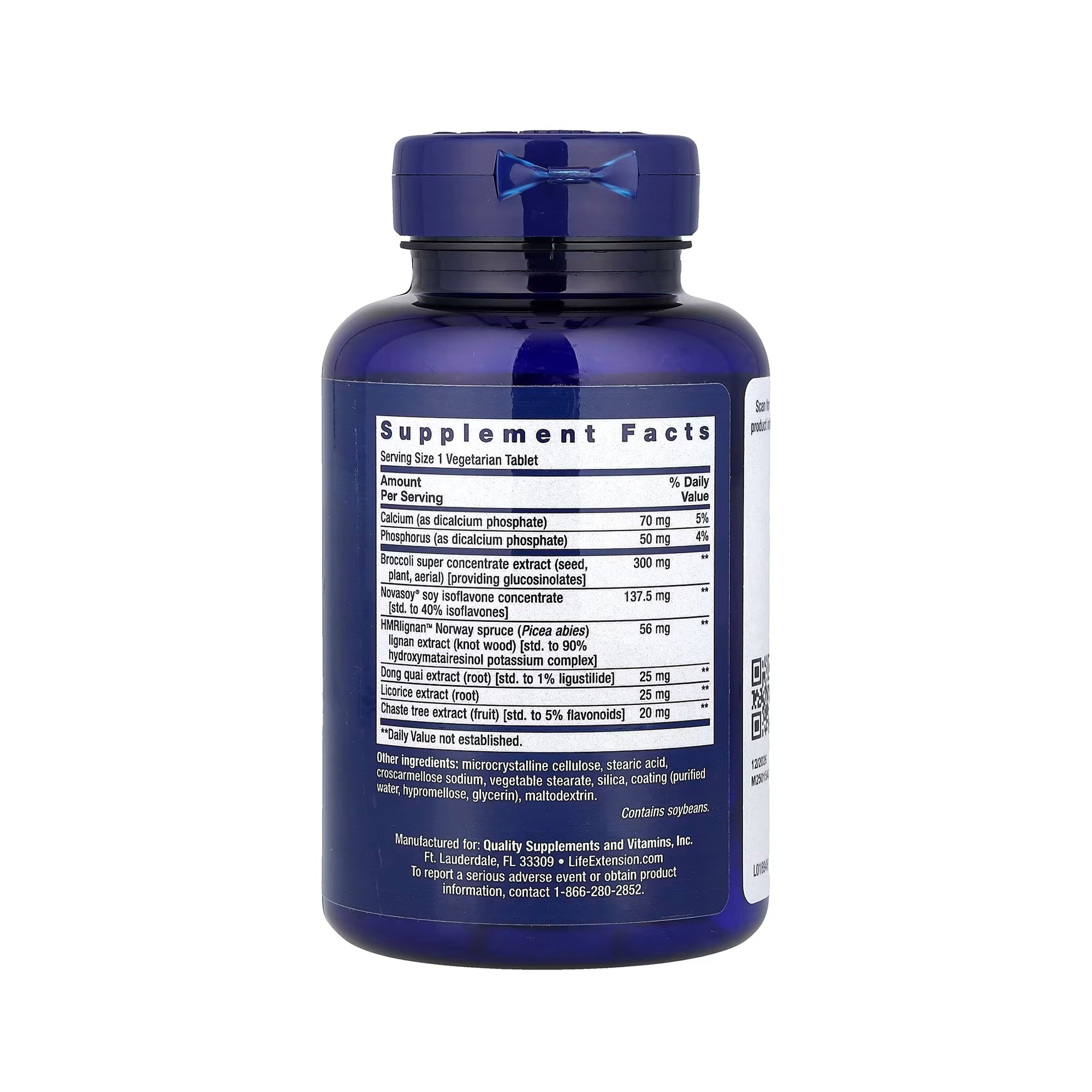 Life Extension Estrogen for Women - 30 Vegetarian Tablets