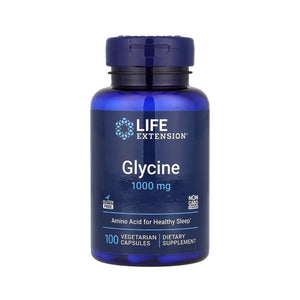 Life Extension الجليسين 1000 ملغ - 100 كبسولة نباتية