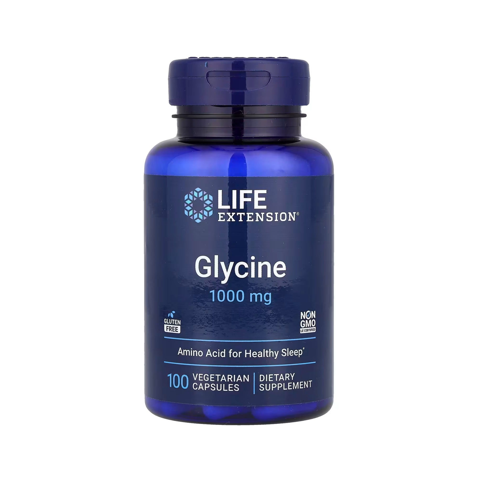 Life Extension Glycine 1000 mg - 100 Vegetarian Capsules