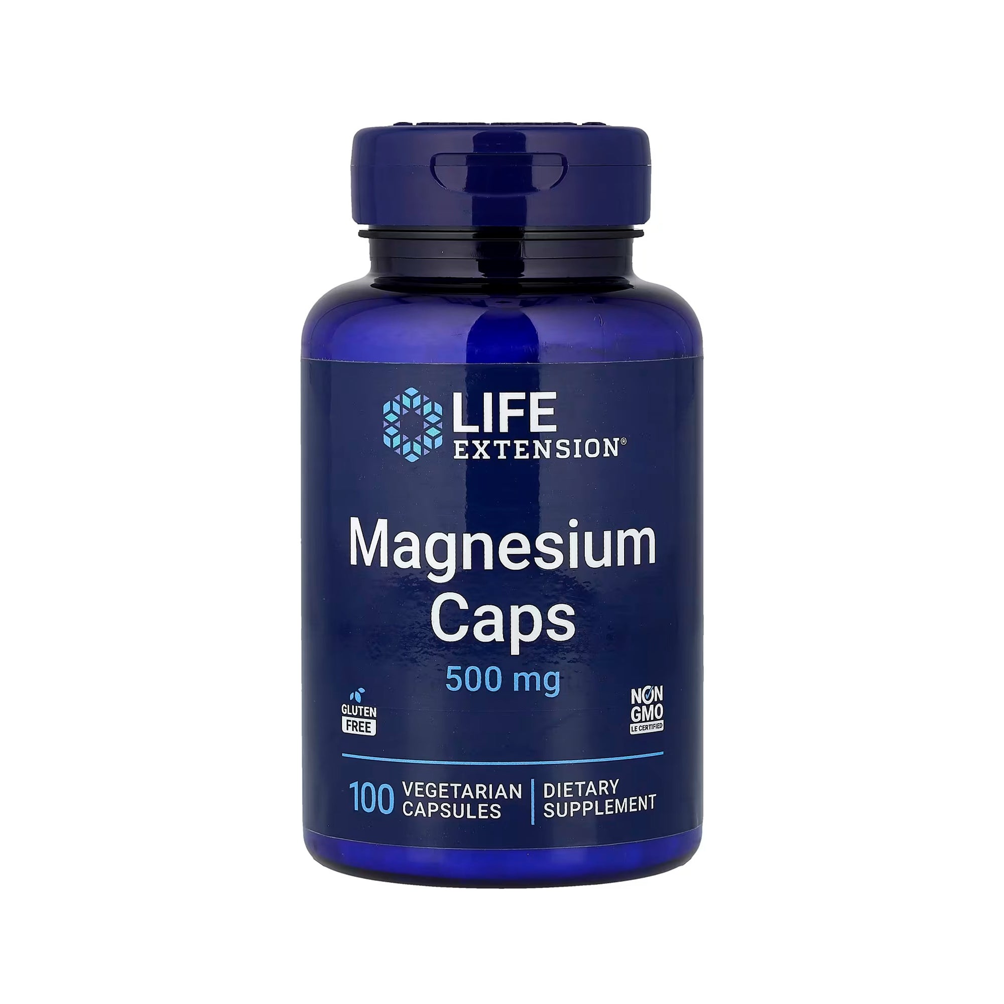 Life Extension Magnesium 500 mg - 100 Vegetarian Capsules