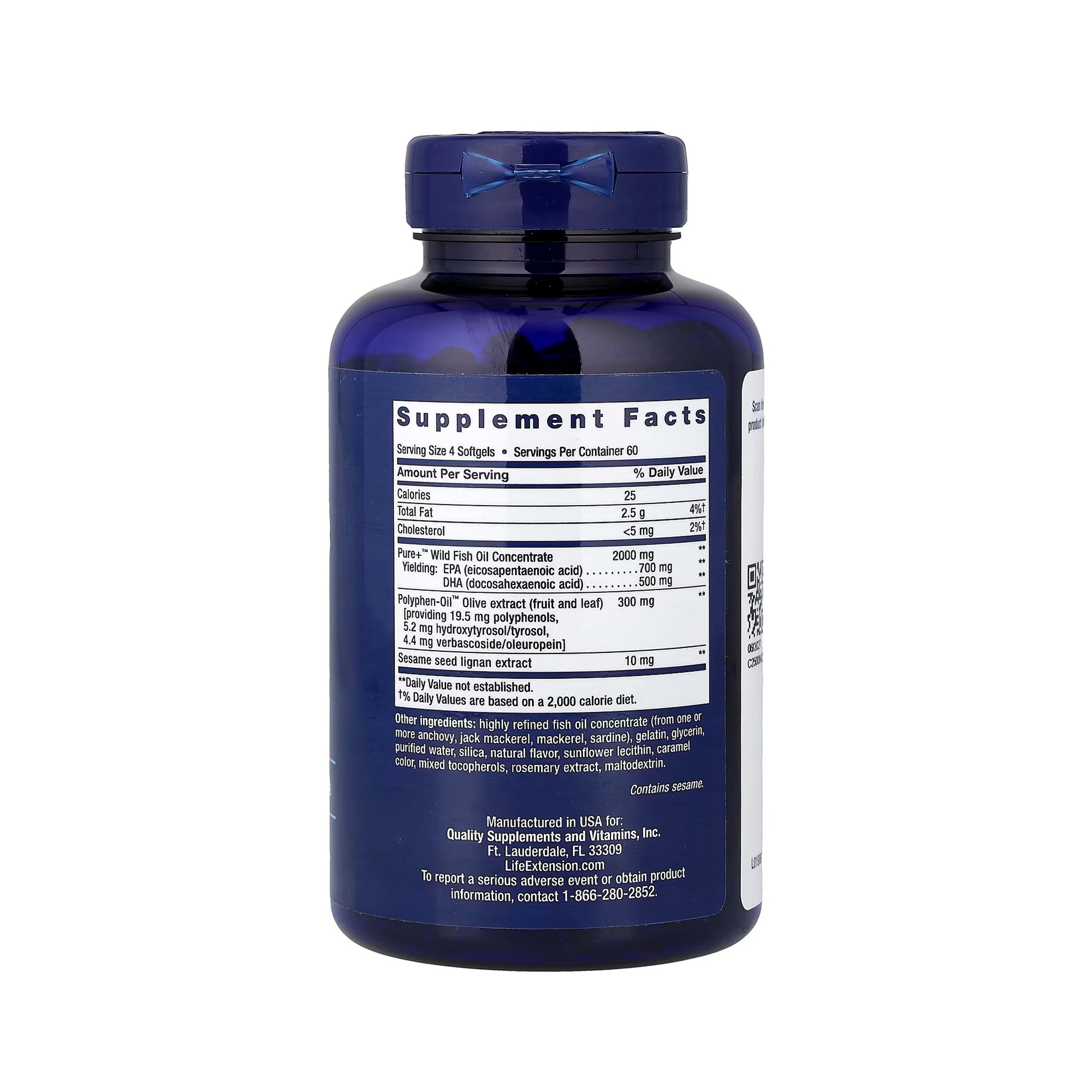 Life Extension Super Omega-3 - 240 Softgels