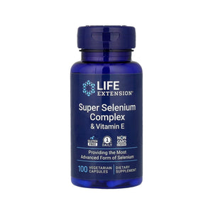 Life Extension Super Selenium Complex & Vitamin E - 100 Vegetarian Capsules