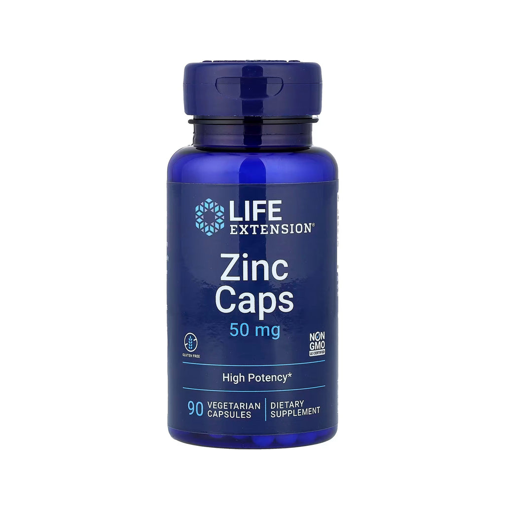 Life Extension Zinc 50 mg - 90 Vegetarian Capsules