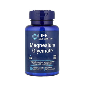 Life Extension Magnesium Glycinate - 90 Vegetarian Capsules