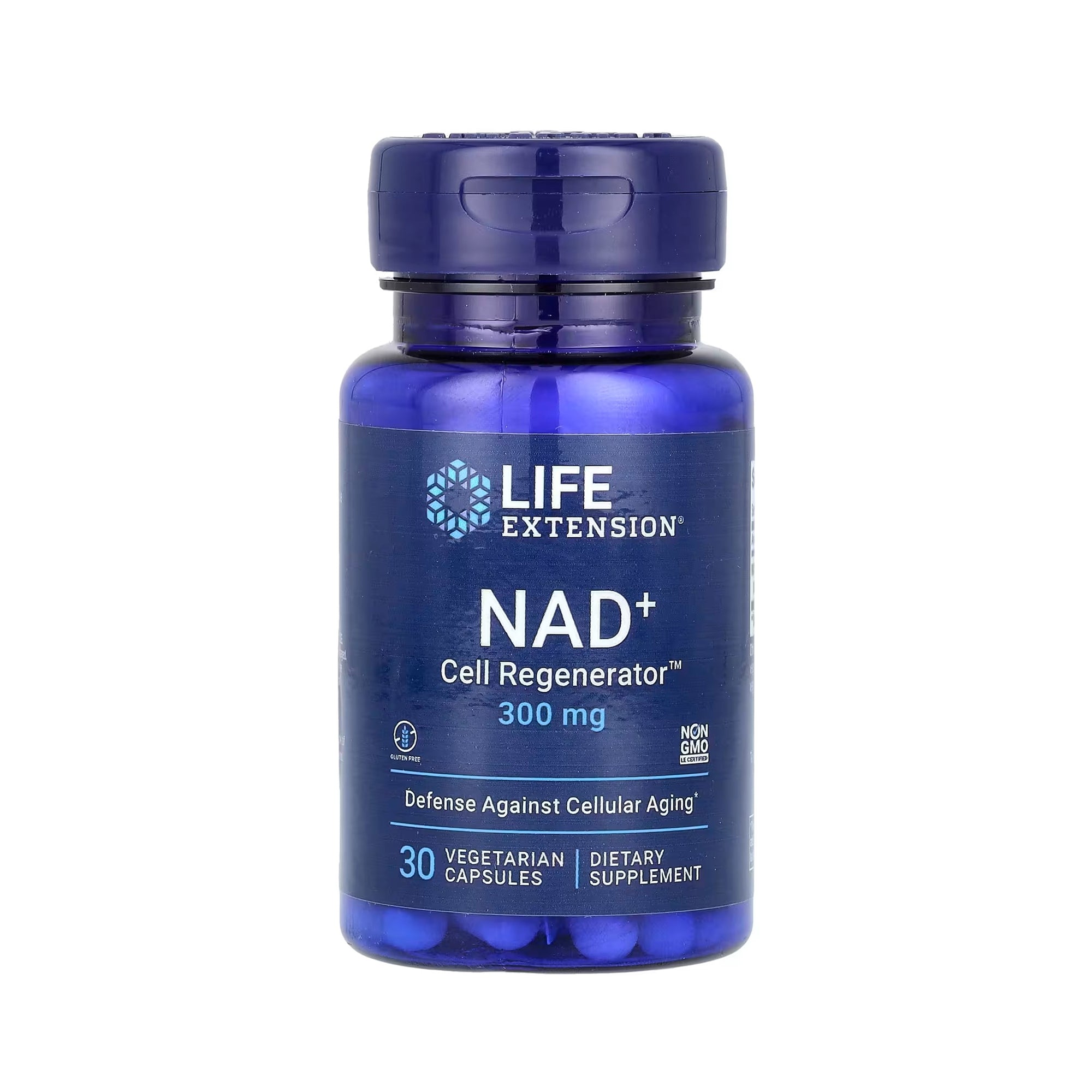 Life Extension مجدد خلايا NAD+ 300 ملغ - 30 كبسولة نباتية