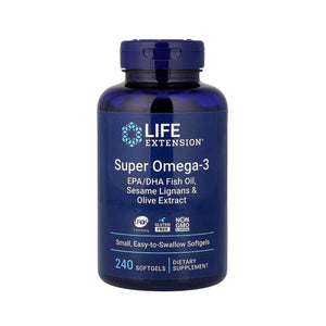 Life Extension سوبر أوميجا-3 – 240 كبسولة هلامية