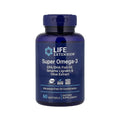 Life Extension سوبر أوميجا-3 EPA/DHA زيت السمك مع سيسامول وخلاصة الزيتون - 60 كبسولة هلامية