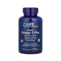 Life Extension سوبر أوميجا-3 بلس EPA/DHA زيت السمك، سيسامول، مستخلص الزيتون، الكريل والأستاكسانثين - 120 كبسولة هلامية