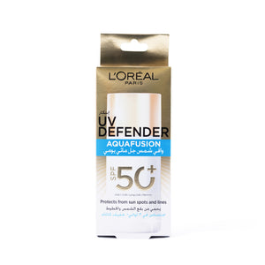 Loreal Sun Gel 50ml UV Defender Protect From Sun Spots & Lines SPF 50+