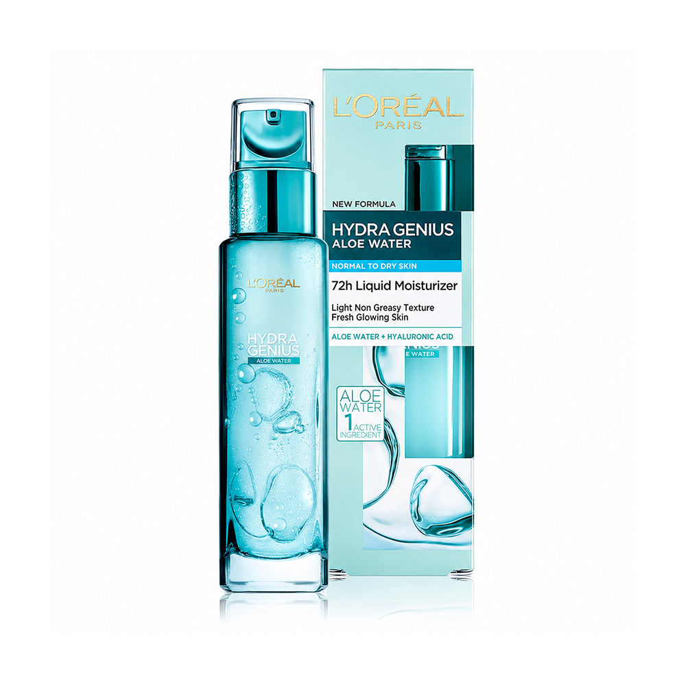 L'Oreal Gel Hydra Genius Aloe Water 70ml Normal to Dry skin