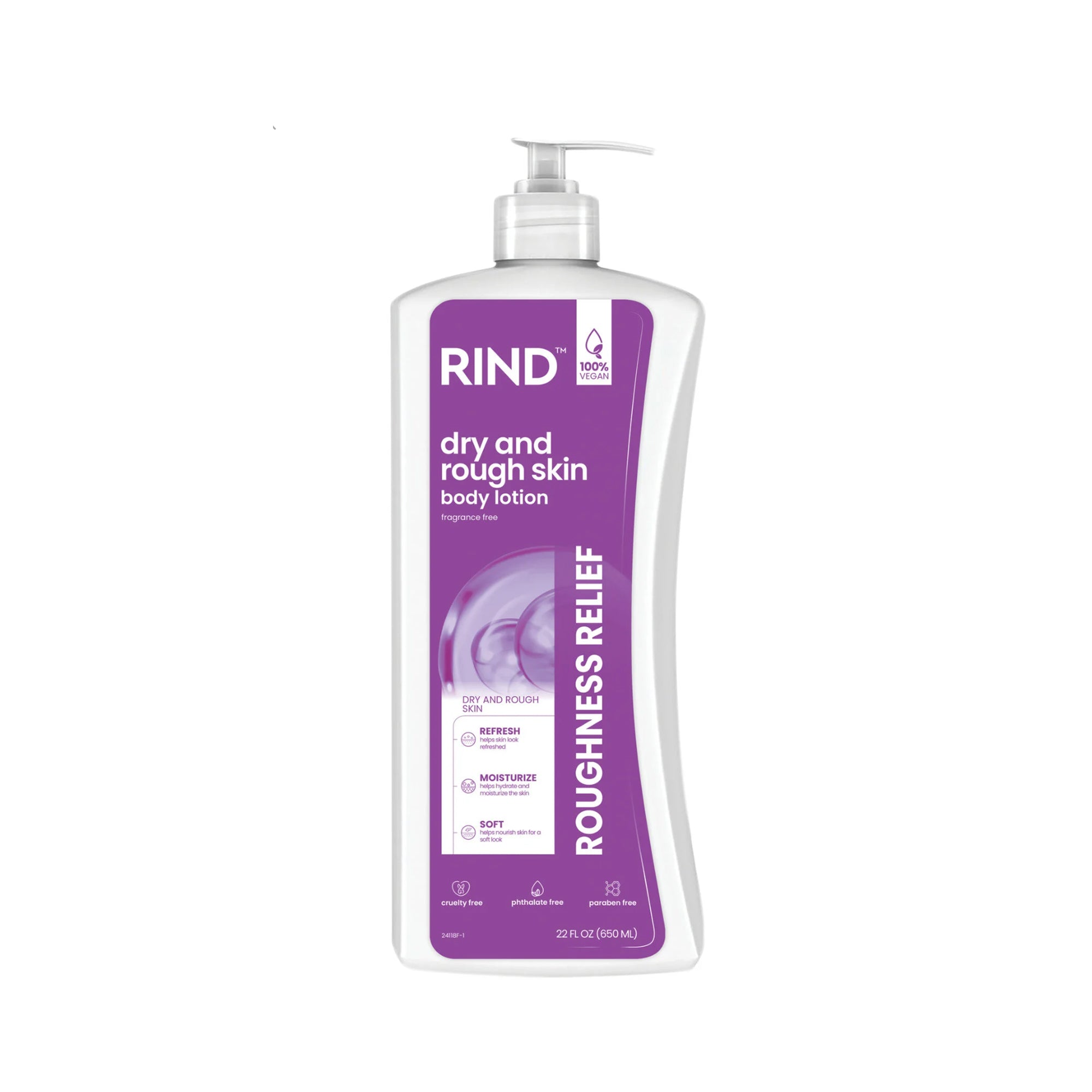 RIND Body Lotion – Hydrating Daily Moisturizer for All Skin Types, 650 ml