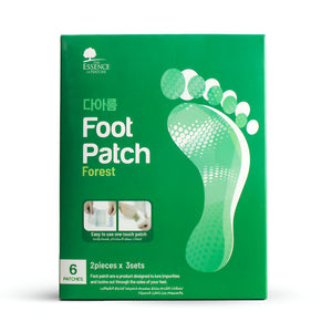 The Essence Of Nature Foot Care 6pc Therapy Foot Patch Forest