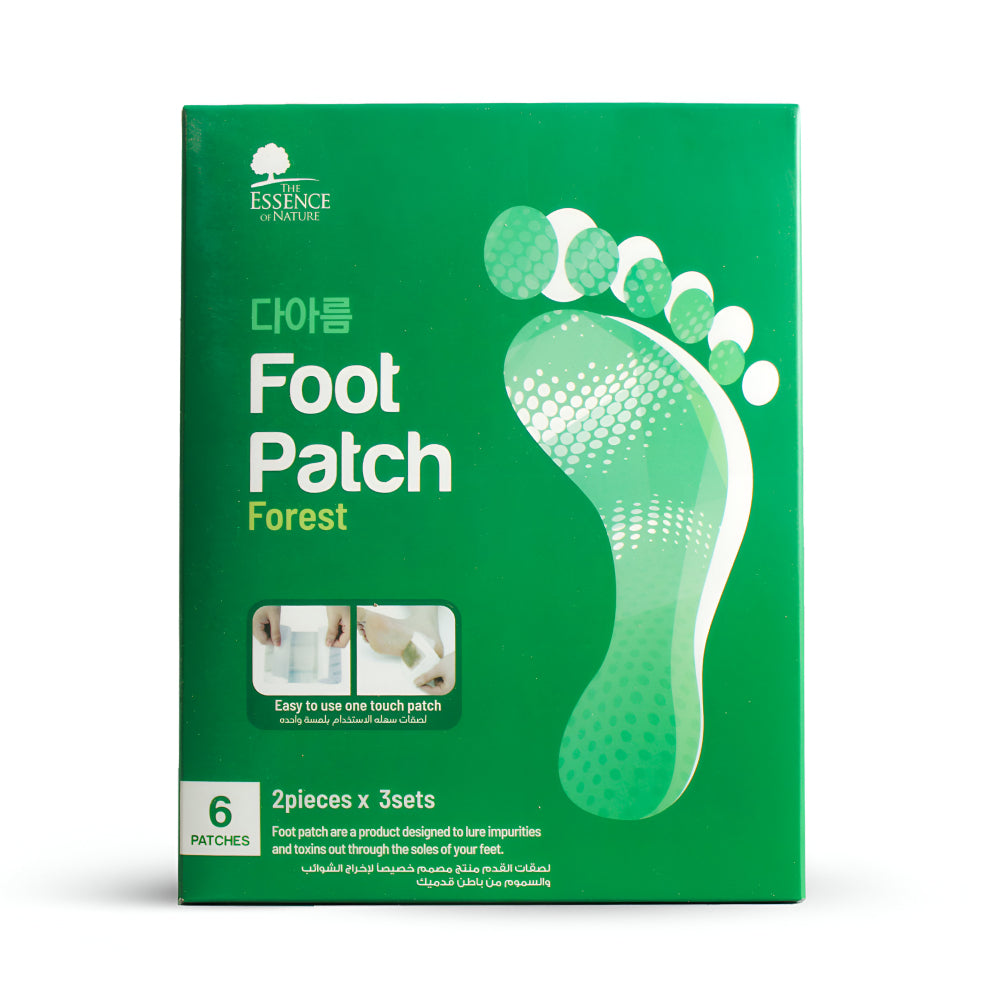 The Essence Of Nature Foot Care 6pc Therapy Foot Patch Forest