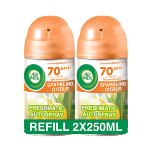 Air-Wick Air Freshener Refreshing Lemon Scent 2 × 250ml