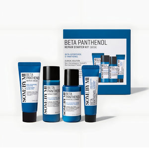 Some by mi skin care set 4pc beta panthenol for moisturizing the skin