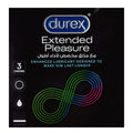 Durex condoms 3pc extended pleasure