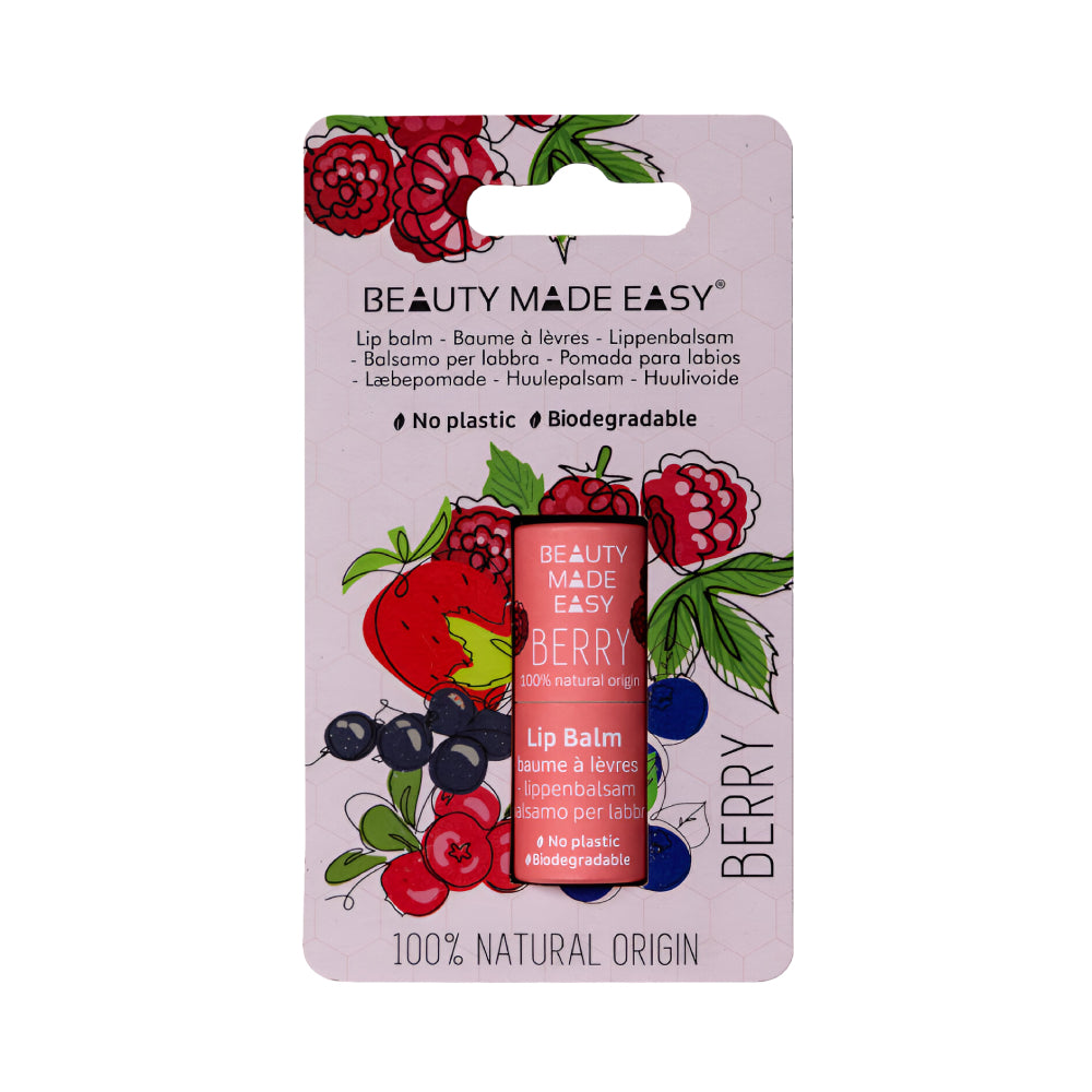 Beauty Made Easy Lip Balm 5g Berry