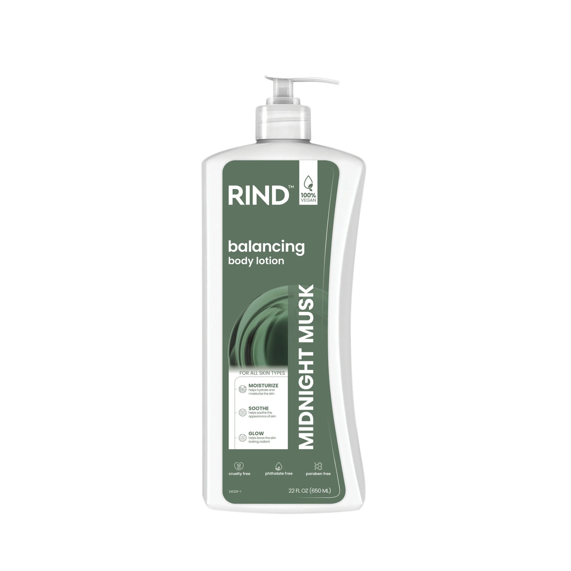 RIND Body Lotion – Hydrating Daily Moisturizer for All Skin Types, 650 ml