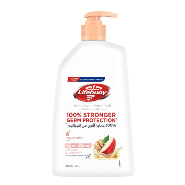 Lifebuoy hand wash 500ml apple cider and ginger