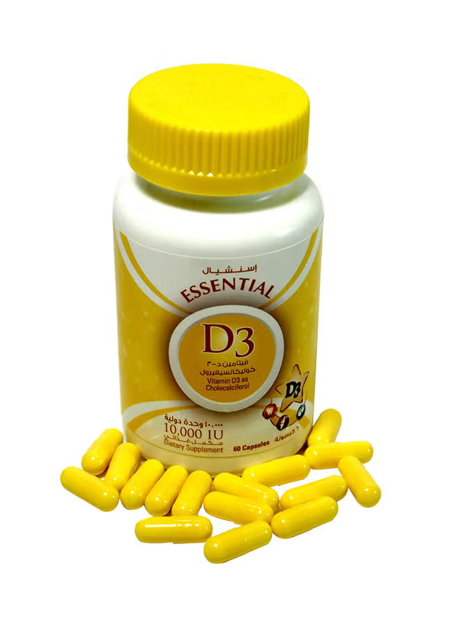 Essential Vitamin D3 10,000 IU Supplement | Bone and Immune Support