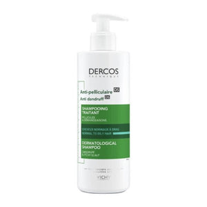 Vichy hair shampoo 390ml dercos anti dandruff for normal to oily hair