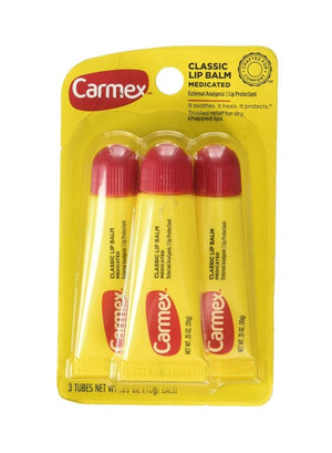 Carmex classic lip balm 3x10g