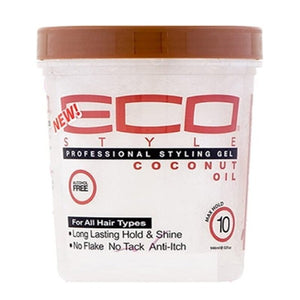 Eco Style Hair Gel 946ml With Coconut Oil