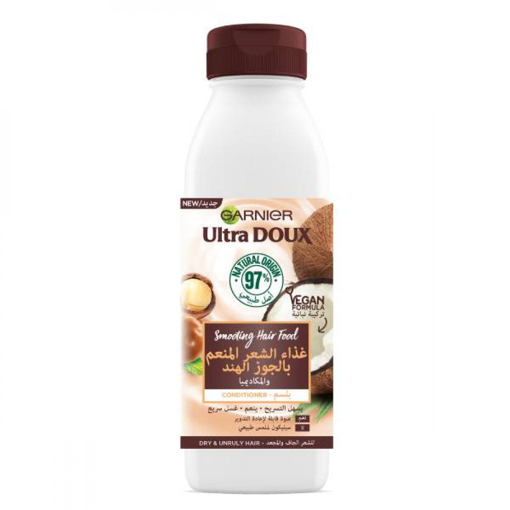 Garnier Hair Conditioner 350ml Ultra Doux Conditioner With Coconut