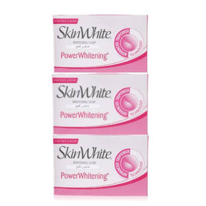 Skin White Whitening Bar 125g 2+1 Free Power