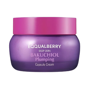Eqqualberry face cream 50ml with bakuchiol for firming and plumping skin