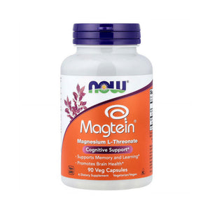 NOW Foods Magtein Magnesium L-Threonate - 90 Veg Capsules