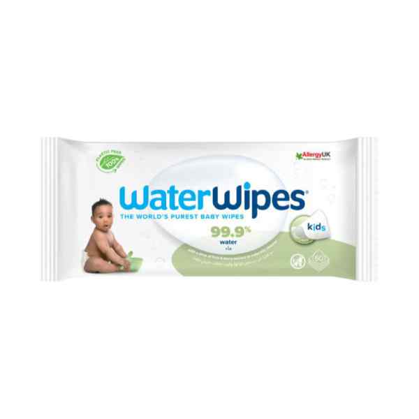 Water wipes baby wipes 60pc plastic free