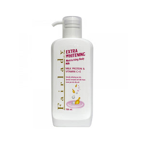 Fairlady body milk 700ml extra whitening