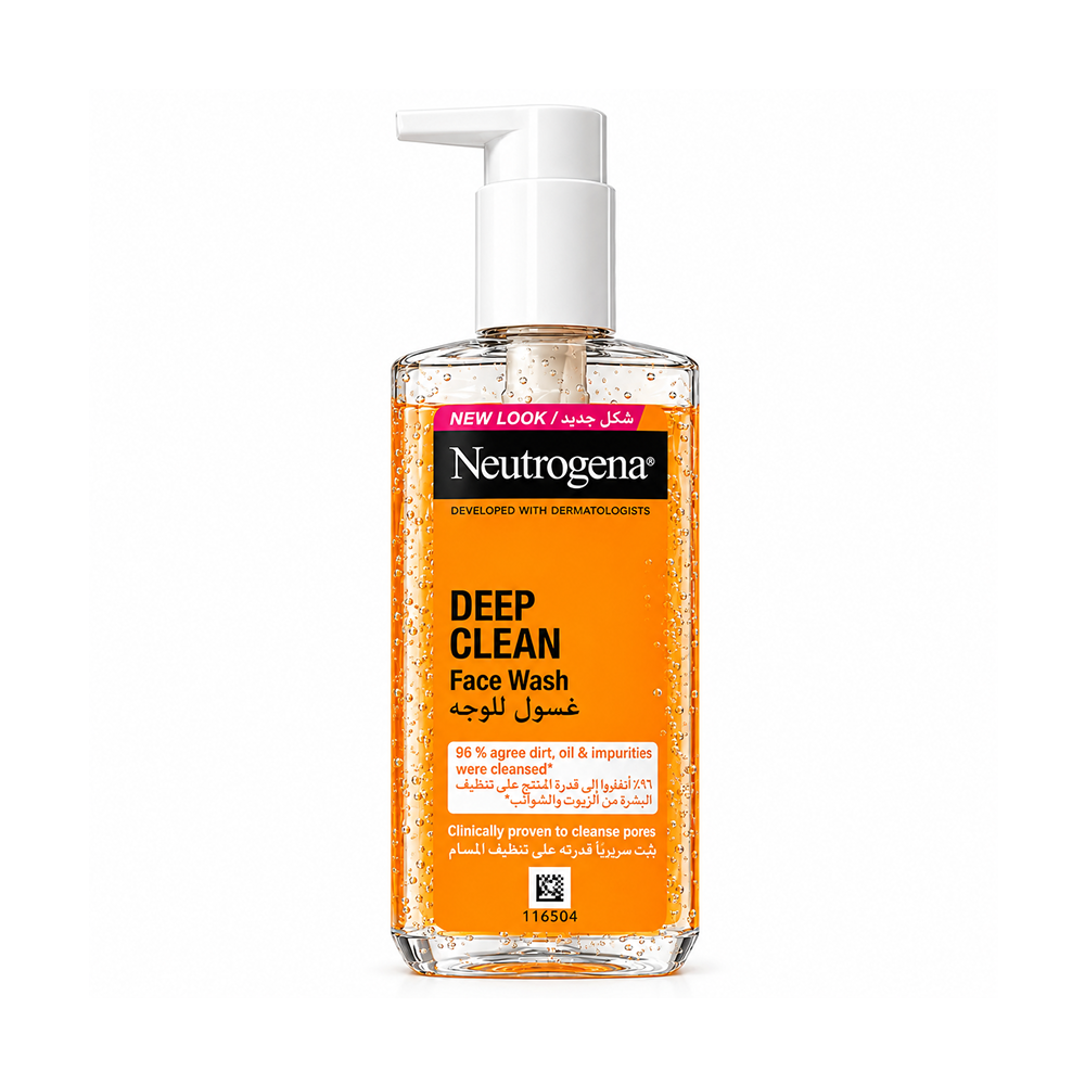 Neutrogena Visibly Clear Deep Clean Face Wash Gel 200ml