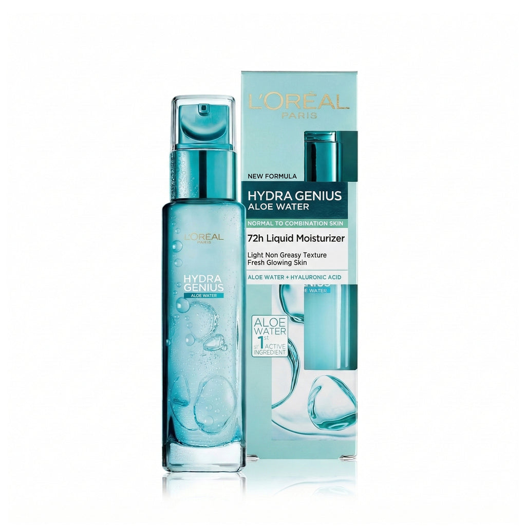 L'Oreal Hydra Genius Aloe Water Hydrating Gel for Normal to Dry Skin 70ml