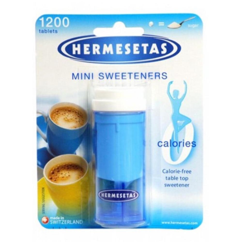 Hermesetas sweetener 1200pc calorie free