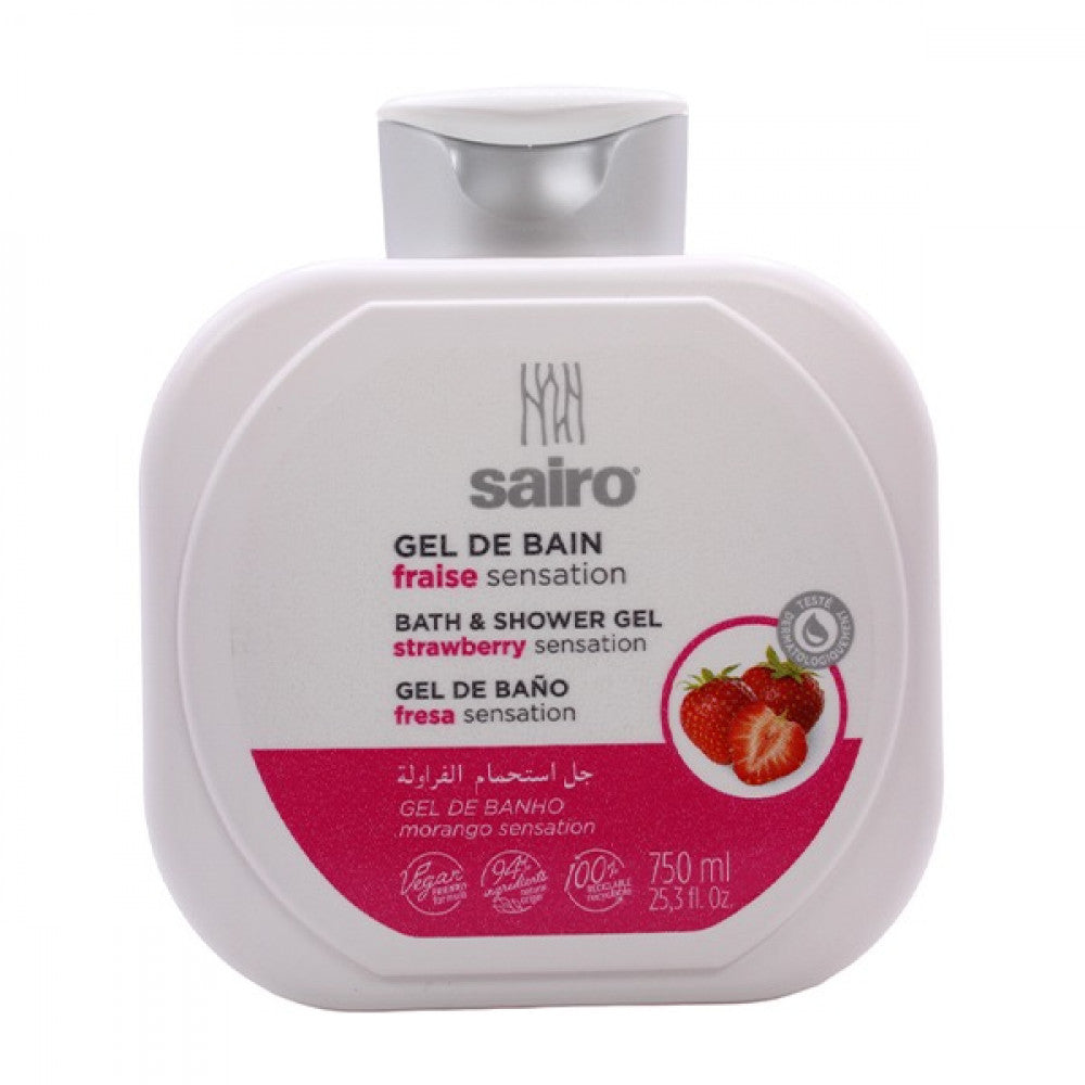 Sairo Shower Gel 750ml With Strawberry