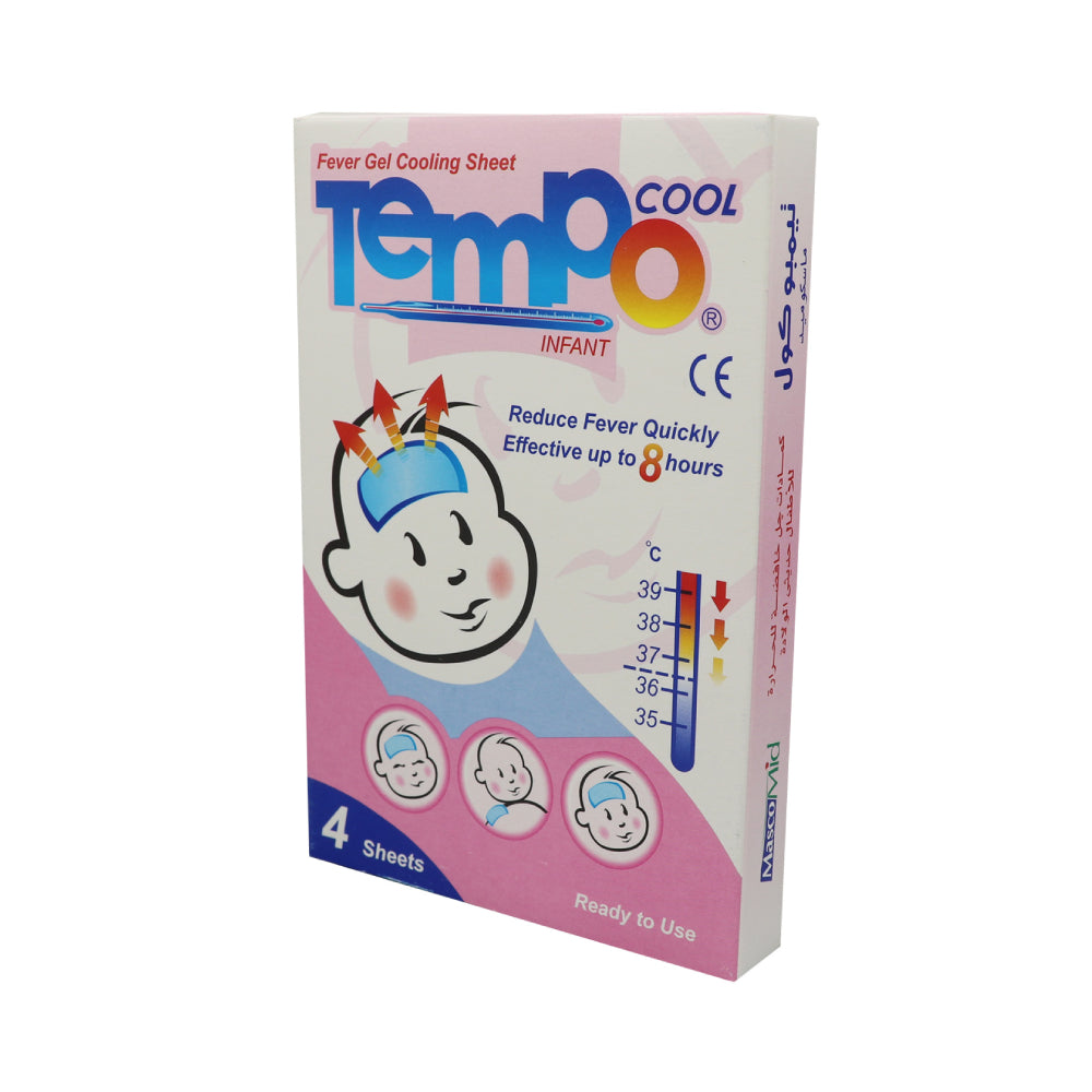 Tempo cool baby cool patch 4pc for newborns