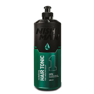 Nishman hair tonic 400ml revitalising chilly