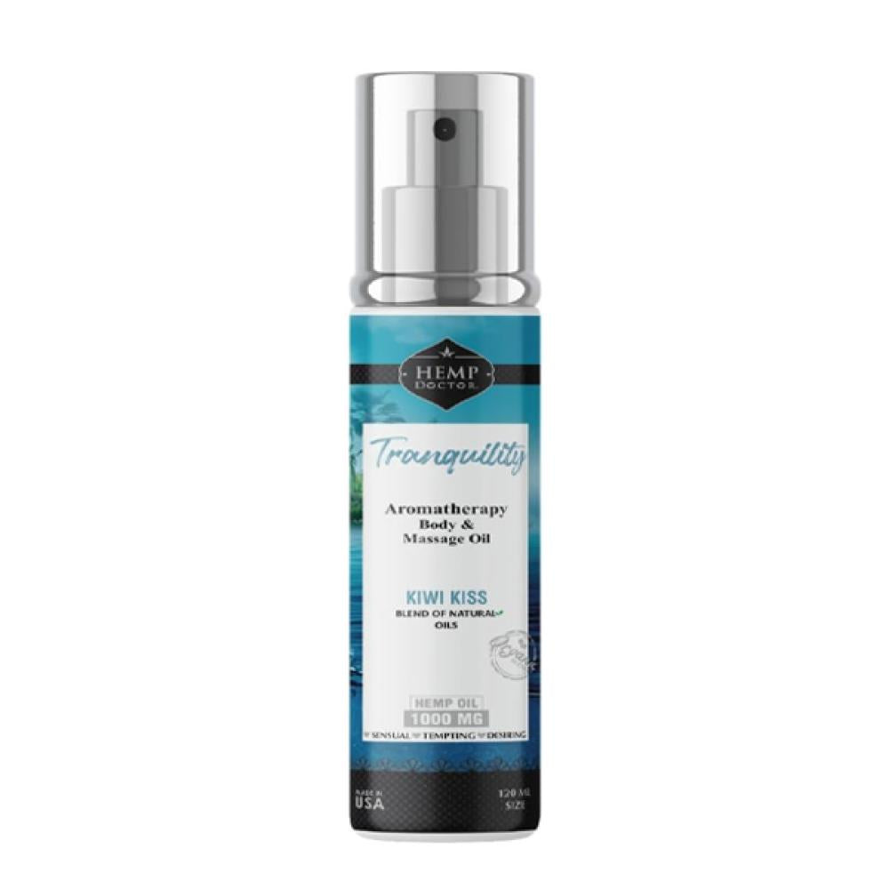 Hemp Doctor Massage Oil 120ml Body With Kiwi Scent